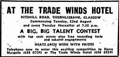 Trade Winds advert 1978